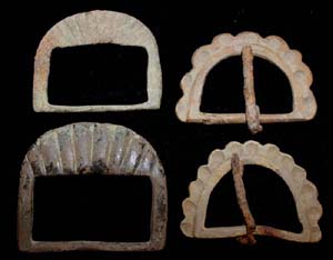 Buckles, Belt, Quartet, c. 4th-5th Cent. Buckles, Belt, Quartet, c. 4th-5th Cent.